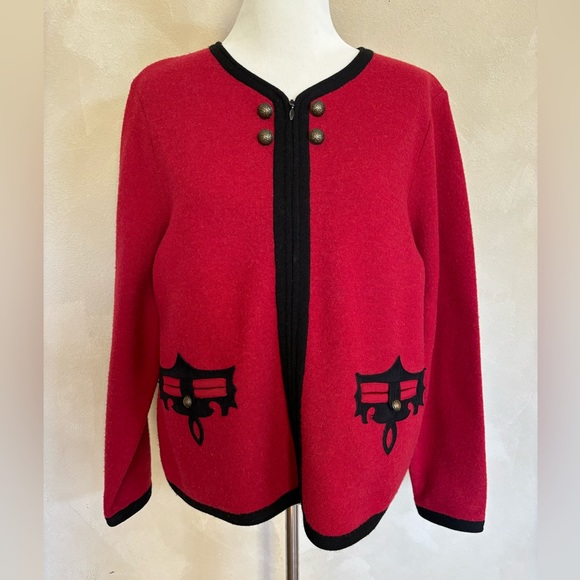 Icelandic Designs zippered front wool jacket - Picture 1 of 6